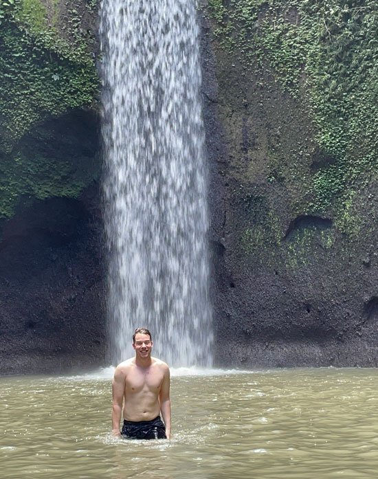 Watervallen in Ubud