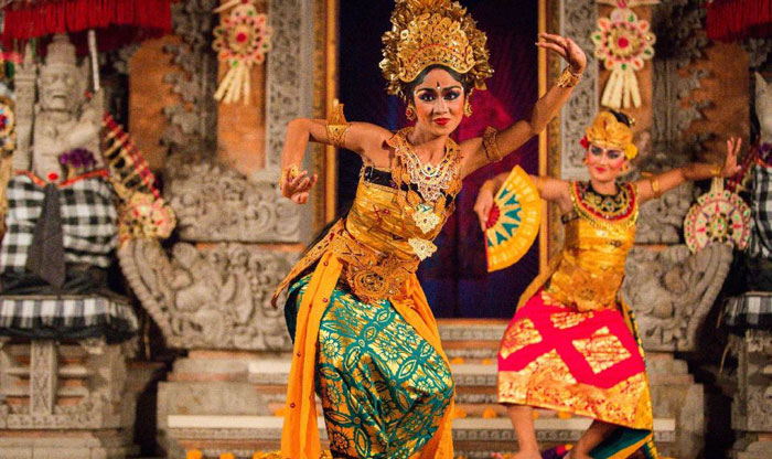 Balinese dansvoorstelling