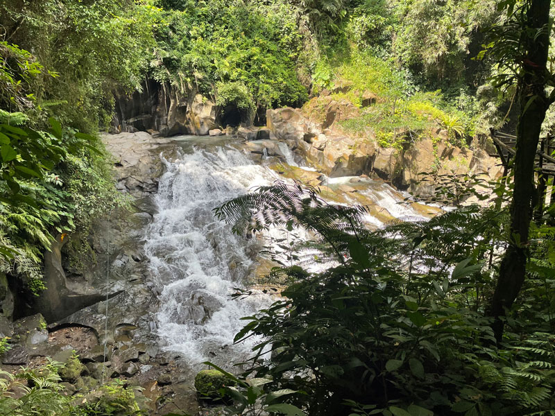 Goa Rang Reng waterval - watervallen Ubud