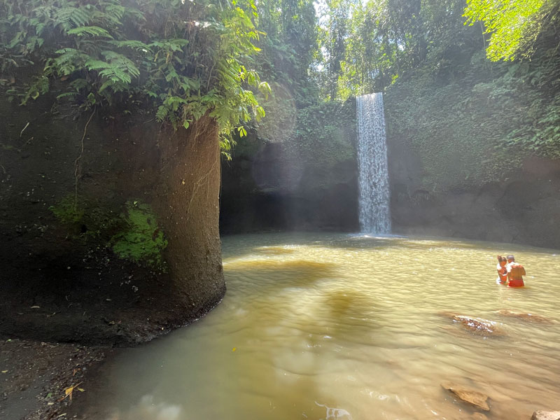 Tibumana waterval - watervallen Ubud