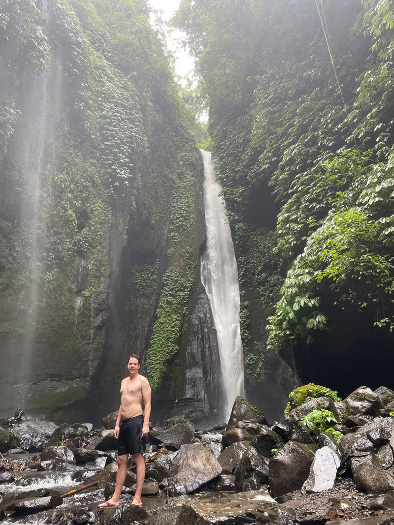 watervallen Ubud