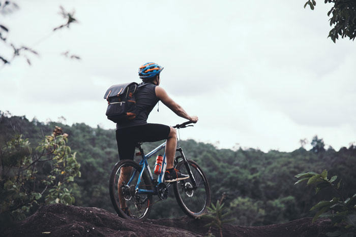 Mountainbiken rondom de Mount Batur - avontuurlijke activiteiten Bali