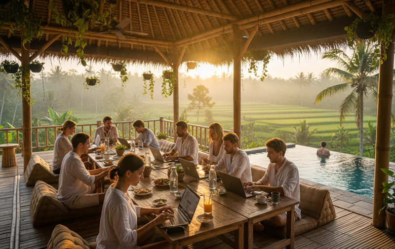 Bali Digital nomads